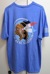 93 D Bomb/Aero Squadron Est 1917 WWI Renegades Blue XL 65 Poly 35 Cotton Tshirt