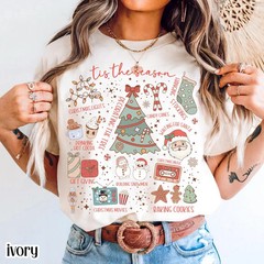 Christmas Comfort Tee Holiday Festive Apparel Gift
