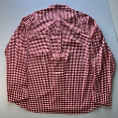 Vineyard Vines OTG Performance Button Down Men’s Medium Red Gingham Brrr Cooling