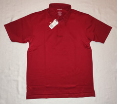 NEW Propper Mens ICE I.C.E. Tactical Performance Polo Shirt Red Short Sleeve M