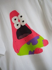 Spongebob x Patrick Star Oversized Cactus Plant Flea Market Uniqlo T Shirt Large