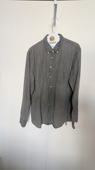 Everlane Men’s Long Sleeve Chambray Button-Down Light Gray Size Large