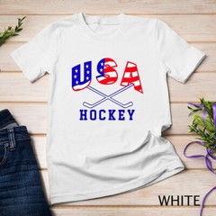 USA Ice Hockey Men Women Boys Girls T-Shirt Unisex T-shirt
