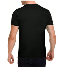 1pc, 100% Cotton, Guitar Singer Pattern Printed T-Shirt, Seasonal Casual Men’S T