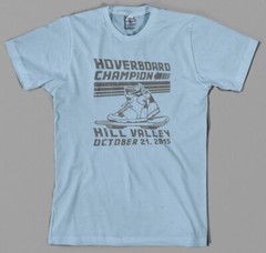 Hoverboard Champion T Shirt, back to the future, marty mcfly, hill valley, 80s