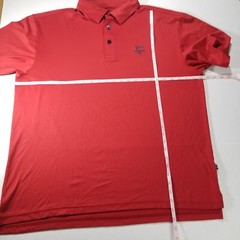 Straight Down Performance Cypress Point Golf Club Polo Size XL Men Red