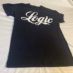 Logic Black Script Logo Tee Size Small Rap Hip-Hop Unisex T-Shirt Men Women Teen