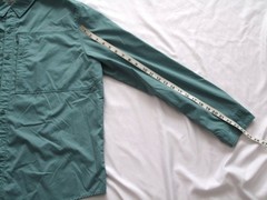 Men’s LL Bean Front Button Polyester/Nylon Long Sleeve Shirt Sz XL (MT56)