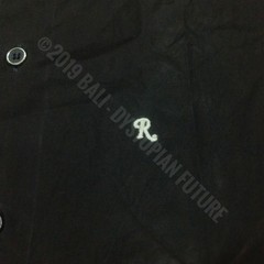 Raf Simons Floral Collar Black Button Down Shirt Luxury Casual Designer Brand