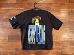 Sz L Kanye West x AWGE Sunday Service Jesus is King Hip Hop Rap Tour Merch