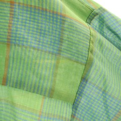 B.V.D 60s vintage Check Pattern Long sleeve Button down shirt M green Men’s