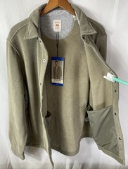 Copper & Oak Men s Lot of 2 Gray & Brown Shirt Jackets Pick Your Size NWT