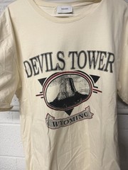RHUDE DEVIL TOWER TEE SZ MEDIUM