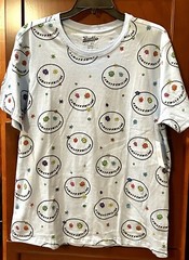 Brooklyn Cloth Men’s Always Smiling Faces Tee T-shirt Size L. Blue.