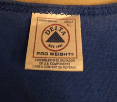 Vintage 2002 Chicago Cubs Tank Top Shirt Delta Pro Weight Blue MLB Adult XL