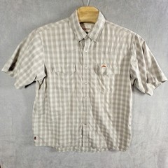 Simms Fly Fishing Pearl Snap Shirt Mens XL Gorpcore Outdoors Camping Hiking