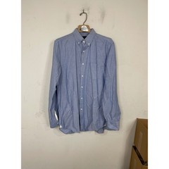 J.Crew Ludlow Oxford Shirt Mens Large Light Blue Cotton Button Down Long Sleeve