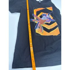 Next Level Comic Core Superhero Graphic Tee Black Y2K Streetwear L