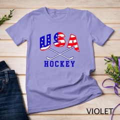 USA Ice Hockey Men Women Boys Girls T-Shirt Unisex T-shirt