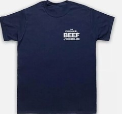 The Original Beef of Chicagoland T-Shirt, The Bear TV Show Navy T-Shirt