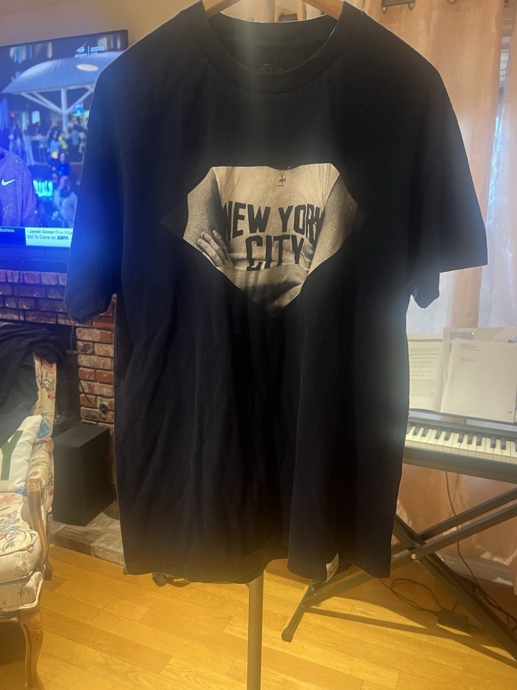 Diamond T Shirt Blue Large