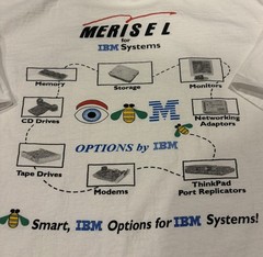 Vintage 90s IBM Computer Hardware Tech Promo T Shirt Size xl RARE PARODY
