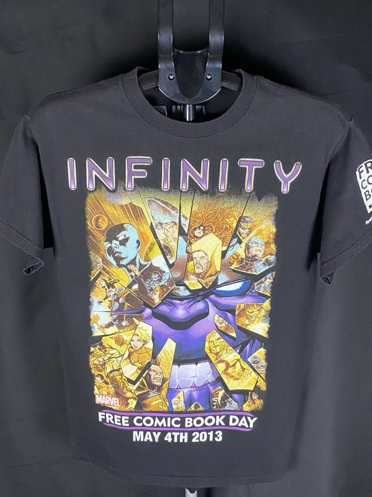 Marvel Infinity Thanos Free Comic Book Day 2013 T-Shirt M NWOT Mad Engine
