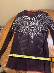Affliction Long Sleeve Thermal Measured