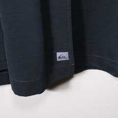 Quiksilver Short Sleeve Button Down Shirt Navy Blue