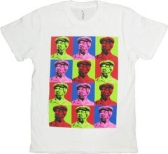 Adult Men’s Sitcom Comedy Sanford and Son Fred Colored Squares White T-shirt Tee