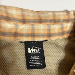 REI Co-op Sahara Shirt Mens XL Long Sleeve Button Vented Nylon Hiking Gorpcore