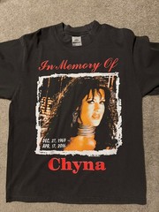 WWF Chyna Joanie Laurer In Memory Of Shirt Size Large WWE