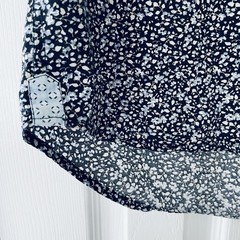 Level Ten Authentically Crafted Men Large Blue Preppy Floral Button Up Shirt