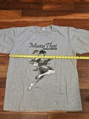Vintage Muay Thai Heritage Ultimate Fighting MMA Kick Boxing Graphic Tee 2XL