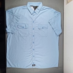 Dickies Performance System Vented Shirt Men’s 2XL Blue Short Sleeve Nylon