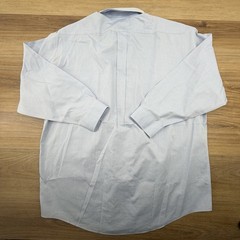 Brooks Brothers 346 Non-Iron Solid Light Blue Dress Shirt Mens Size 17 2/3