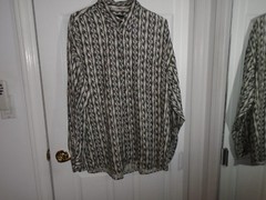 Bellini Collection Rayon Button Down Shirt Men’s Size XL