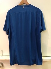 Ideology Printed Performance Basic T Shirt Blue Mens M Medium New NWT
