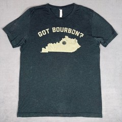 Buffalo Trace Distillery Got Bourbon Kentucky Whiskey T-Shirt Green Heather L