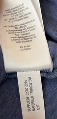 Polo Ralph Lauren Heather Blue Cotton Short Sleeve Polo Shirt Orange Pony (XL)