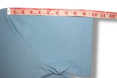 Travis Mathew Golf Polo Cotton‑Poly Blend Light Blue Large L