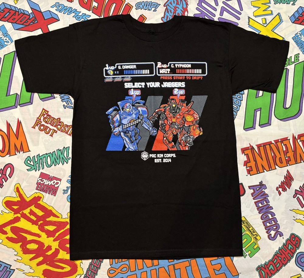 TRANSFORMERS Jaegerbots PACIFIC RIM Video Game Homage Art Mecha T-SHIRT TeeFury