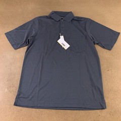 Core 365 Men’s Size Medium Gray Origin Performance Pique Polo 88181 NWT