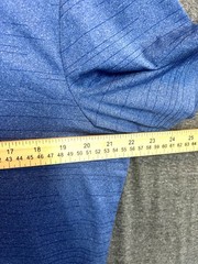32 Degrees Cool Men’s Performance Polo Shirt Blue Heather Size L NWT