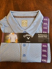 Callaway Apparel Performance Stretch Men’s Polo, Regatta, Size XXL (CGKSF0M2)
