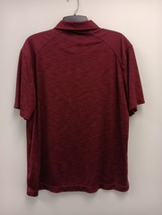 Blackhawk Warrior Wear Performance Polo Mens XL Maroon Short Sleeve Lightweight