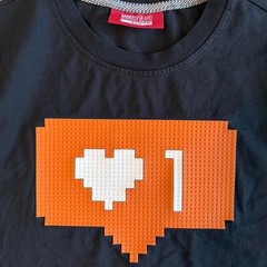 Mostly Heard Rarely Seen 8-Bit Do It For The Gram Pixel Heart T-Shirt – Small