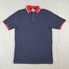 Vintage Y2K Preppy Polo Skater Grunge Men’s Size Medium Athletic Collared Shirt