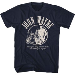 John Wayne – Courage – Short Sleeve – Adult – T-Shirt