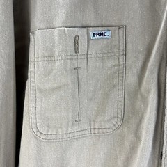 Tyndale Flame Resistant Work Jacket Shirt Size 3XL 9 CAL 2 CAT Khaki Tan Pocket